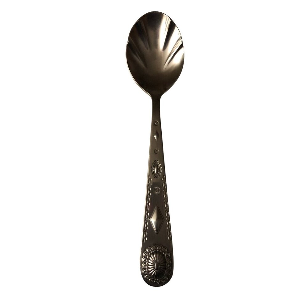 Vintage Roger Bros TAOS 1847 1 Sugar Shell Spoon 6 1/4 in Silver Flatware Korea